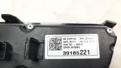 Автозапчасти б/у климат-контроль за opel corsa f (p2jo) 1.2 (68) ссылки oem iam 39185221  