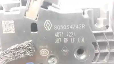 Автозапчастина б/у замок дверей заднього лівого для renault captur i (j5_, h5_) 1.5 dci 110 посилання на oem iam 805034742r  