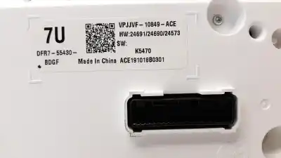Автозапчастина б/у панель інструментів для mazda cx-30 * посилання на oem iam dfr755430bdgf  