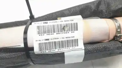 Second-hand car spare part front left curtain airbag for peugeot 5008 (0u_, 0e_) 1.6 bluehdi 120 oem iam references 9825017680  