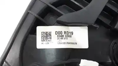 Second-hand car spare part rear left window regulator for kia niro i (de) 1.6 gdi hybrid oem iam references 83480g5000  
