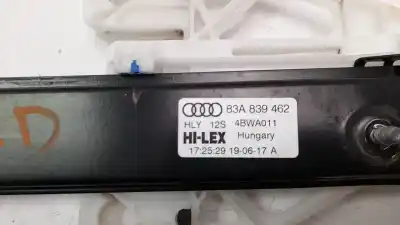 Автозапчастина б/у регулятор скла заднього правого для audi q3 (f3b) 1.5 16v tsi act 150 cv / 110 kw посилання на oem iam 83a839462  