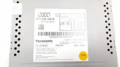 Second-hand car spare part audio system / radio cd for audi q5 (8r) 2.0 tfsi (155kw) oem iam references 8r1035186r  