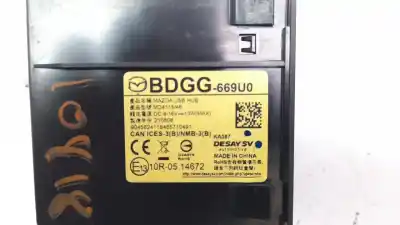 Peça sobressalente para automóvel em segunda mão módulo eletrônico por mazda 3 sedán (bp) evolution-x referências oem iam bdgg669u0  