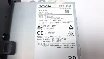 Автозапчастина б/у gps навігаційна система для toyota rav4 hybrid 4x2 advance посилання на oem iam 8614042b90  1140004200b101