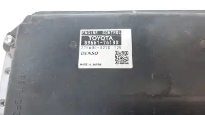 Second-hand car spare part ecu engine control for lexus ct 1.8 16v cat (híbrido) oem iam references 8966176180  