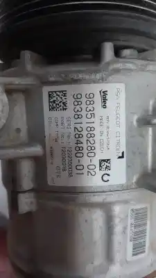 Автозапчастина б/у компресор кондиционера для peugeot 308 sw ii (lc_, lj_, lr_, lx_, l4_) 1.6 hdi / bluehdi 115 (lcbhxm lcbhxt) посилання на oem iam 9835188280  