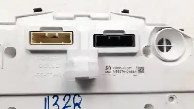 Peça sobressalente para automóvel em segunda mão quadrante por toyota corolla (e21) sedan 1.8 16v hybrid referências oem iam 83800fes01  