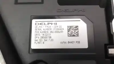 Second-hand car spare part multifunction switch for citroen c4 picasso ii 1.2 thp 130 oem iam references 98248992xy   Second-hand car spare part multifunction switch for citroen c4 picasso ii 1.2 thp 130 oem iam references 98248992xy