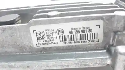Автозапчастина б/у електронний модуль для citroen c4 picasso ii 1.2 thp 130 посилання на oem iam 9819598180   Автозапчастина б/у електронний модуль для citroen c4 picasso ii 1.2 thp 130 посилання на oem iam 9819598180