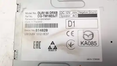 Second-hand car spare part audio system / radio cd for mazda 2 lim. () 1.5 16v cat oem iam references dl8v66drxb  cqtm18e0jt