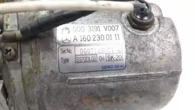 Second-hand car spare part air conditioning compressor for smart coupe passion oem iam references a1602300111 caf901067 32957