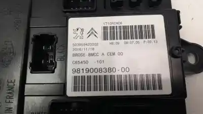 Pezzo di ricambio per auto di seconda mano modulo elettronico per citroen c4 picasso ii 1.2 thp 110 riferimenti oem iam 9819008380   Pezzo di ricambio per auto di seconda mano modulo elettronico per citroen c4 picasso ii 1.2 thp 110 riferimenti oem iam 9819008380