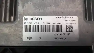 Second-hand car spare part ecu engine control for renault clio iv 1.5 dci diesel fap oem iam references 237106319r  0281033119