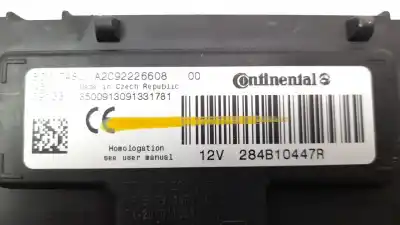 Автозапчастина б/у реле/запоперівник для dacia sandero 0.9 tce cat посилання на oem iam 284b10447r  