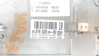 Second-hand car spare part audio system / radio cd for citroen c4 picasso ii 1.2 thp 130 oem iam references 9831652880   Second-hand car spare part audio system / radio cd for citroen c4 picasso ii 1.2 thp 130 oem iam references 9831652880