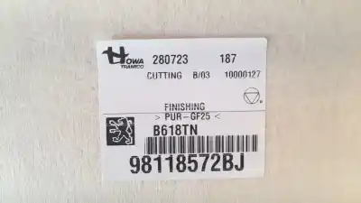 Peça sobressalente para automóvel em segunda mão tecto de abrir interior por citroen c3 picasso 1.2 12v e-thp referências oem iam 98118572bj  