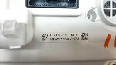 Peça sobressalente para automóvel em segunda mão quadrante por toyota corolla (e21) sedan 1.8 16v hybrid referências oem iam 83800fe200  