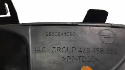 Автозапчастина б/у правий бампер для opel corsa f (p2jo) 1.2 (68) посилання на oem iam 9830241080  107167616