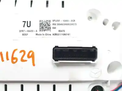 Peça sobressalente para automóvel em segunda mão quadrante por mazda 3 berlina (bp) * referências oem iam dfr755430a  