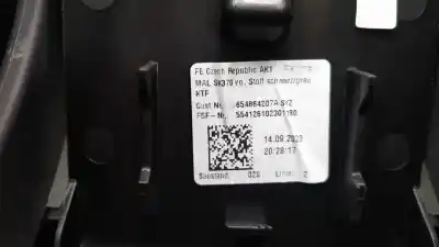 Автозапчастина б/у центральний подлокник для skoda scala (nw) 1.0 tsi 95 cv / 70 kw посилання на oem iam 654864207a  