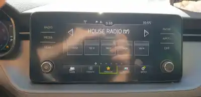 Second-hand car spare part audio system / radio cd for skoda scala (nw) 1.0 tsi 95 cv / 70 kw oem iam references 654035869izy  