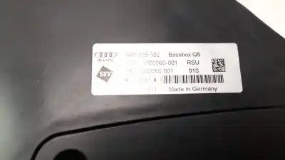 Second-hand car spare part audio system / radio cd for audi q5 (8r) 2.0 tfsi (155kw) oem iam references 8r0035382  