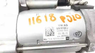 Автозапчасти б/у двигатель запускается за volkswagen polo motor 1.0 ltr. - 70 kw tsi ссылки oem iam 02m911024j  