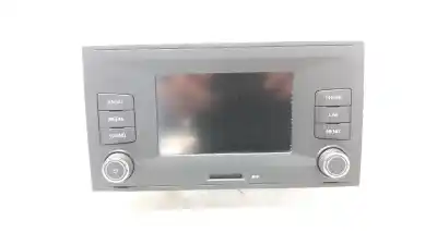 Автозапчастина б/у аудіо система / радіо cd для seat leon (5f1) 1.6 tdi посилання на oem iam 5f0035871d