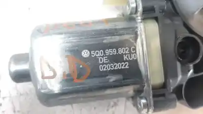 Автозапчастина б/у двигатель переднього правого скла для seat leon (kl1) 1.5 16v tsi act 131 cv / 96 kw посилання на oem iam 5q0959802c  