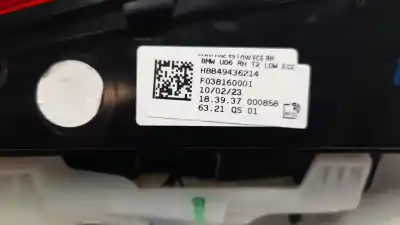 Автозапчасти б/у внутренний правый задний фонарь за bmw serie 2 active tourer (u06) 225 e xdrive ссылки oem iam h8849436214  