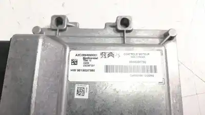 Автозапчастина б/у ебу контролер двигуна для citroen c3 picasso 1.2 12v e-thp посилання на oem iam 9846386780  