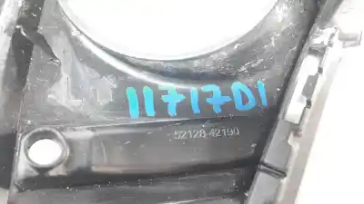 Автозапчастина б/у ліва решіта бампера для toyota rav4 hybrid 4x2 advance посилання на oem iam 5212842190  