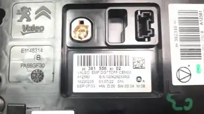 Pezzo di ricambio per auto di seconda mano sistema di navigazione gps per citroen c3 feel riferimenti oem iam 9838155680  