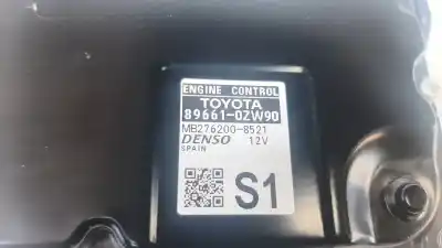 Second-hand car spare part ecu engine control for toyota corolla (e21) sedan 1.8 16v hybrid oem iam references 896610zw90  