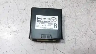 Peça sobressalente para automóvel em segunda mão módulo eletrônico por mazda 6 lim. (gh) (.2012->) 2.2 turbodiesel cat referências oem iam gml85102x