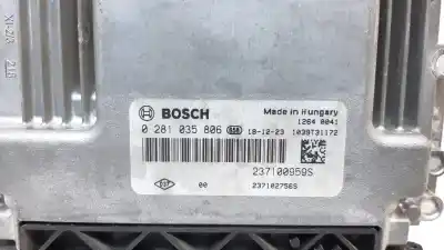 Second-hand car spare part ecu engine control for renault clio iv * oem iam references 237100959s  