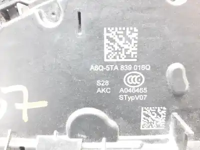 Автозапчасти б/у замок задней правой двери за audi q3 (f3b) 35 tdi advanced ссылки oem iam 5ta839016q  5ta839016q