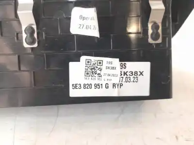 Автозапчасти б/у аэратор за skoda octavia lim. (nx3) ambition ссылки oem iam 5e3820951gryp  