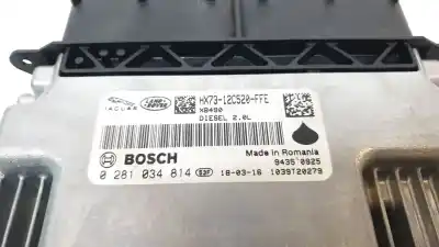 Автозапчасти б/у блок управления двигателем за jaguar e-pace first edition ссылки oem iam hx7312c520ffe 0281034814 