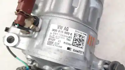 Second-hand car spare part air conditioning compressor for seat ateca (khp) fr oem iam references 3q0816803e  caf860137vw