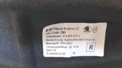 Pezzo di ricambio per auto di seconda mano passaruota posteriore destra per seat ateca (khp) fr riferimenti oem iam 575810972h  