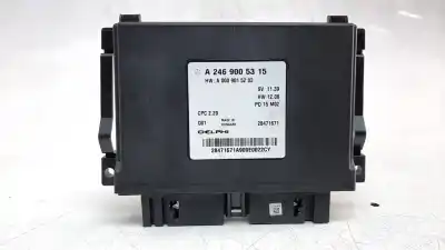 Peça sobressalente para automóvel em segunda mão módulo eletrônico por mercedes-benz clase b (w246) 1.5 cdi cat referências oem iam a2469005315