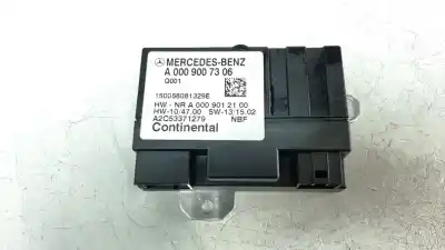 Peça sobressalente para automóvel em segunda mão módulo eletrônico por mercedes-benz clase b (w246) 1.5 cdi cat referências oem iam a0009007306