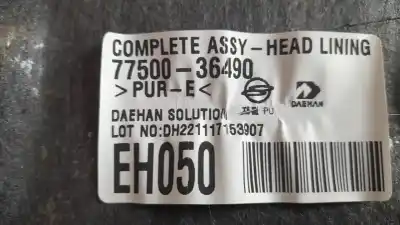 Автозапчастина б/у інтер'єрний дах для ssangyong rexton limited 4x4 посилання на oem iam 775a836010lbn  