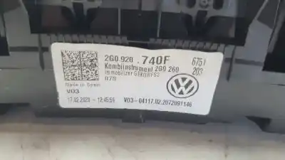 Peça sobressalente para automóvel em segunda mão quadrante por volkswagen polo advance referências oem iam 2g0920740f  