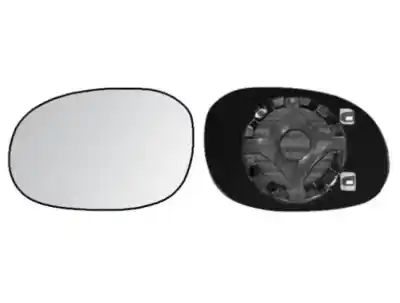 Peça sobressalente para automóvel em segunda mão Vidro Espelho Retrovisor Esquerdo por CITROEN C2 C2 Referências OEM IAM 6431851 CI3047514 1050724027