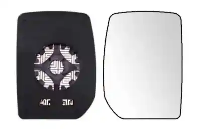 Pièce détachée automobile d'occasion VERRE DE RÉTROVISEUR DROIT pour FORD TRANSIT CAJA CERRADA, CORTA (FY) (2000 =>)  Références OEM IAM 4059964  1051025021
