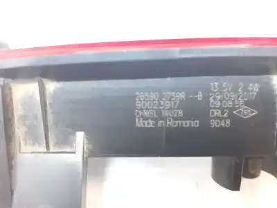 Автозапчасти б/у центральный стоп-сигнал за renault captur zen ссылки oem iam 265902759r 5500500 103f19960900