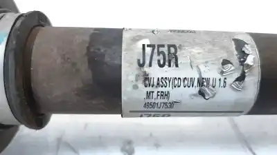 Автозапчастина б/у передня права трансмісія для kia xceed drive посилання на oem iam 49501j7030  